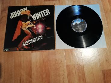 Johnny Winter Captured Live! 1976 CBS SKY 69230 Holländische Pressung VG/VG